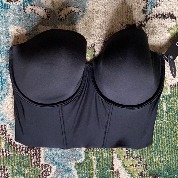 Bare Necessities Corset Strapless Bra Black - Picture 4 of 10